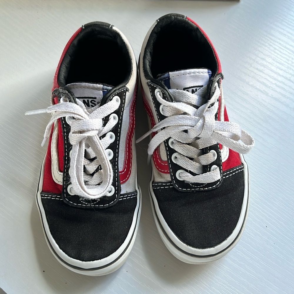 Youth Multicolor Vans Size 11